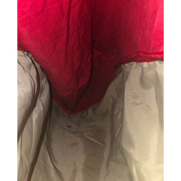 KIPLING Red Backpack with Drawstring NO MONKEY - Picture 10 of 10